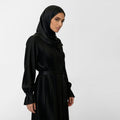 Satin prayer wear features a unique design that combines grace and comfort, - Noury Hub