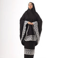 Black Two Piece Prayer Dress | Black Two Piece Hijab Dress | Nouryhub