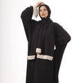 Women's Black Hijab Dress | One-Piece Black Prayer Dress | Nouryhub