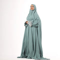 Women's Mint Prayer Dress | Women's One Piece Prayer Dress | Nouryhub