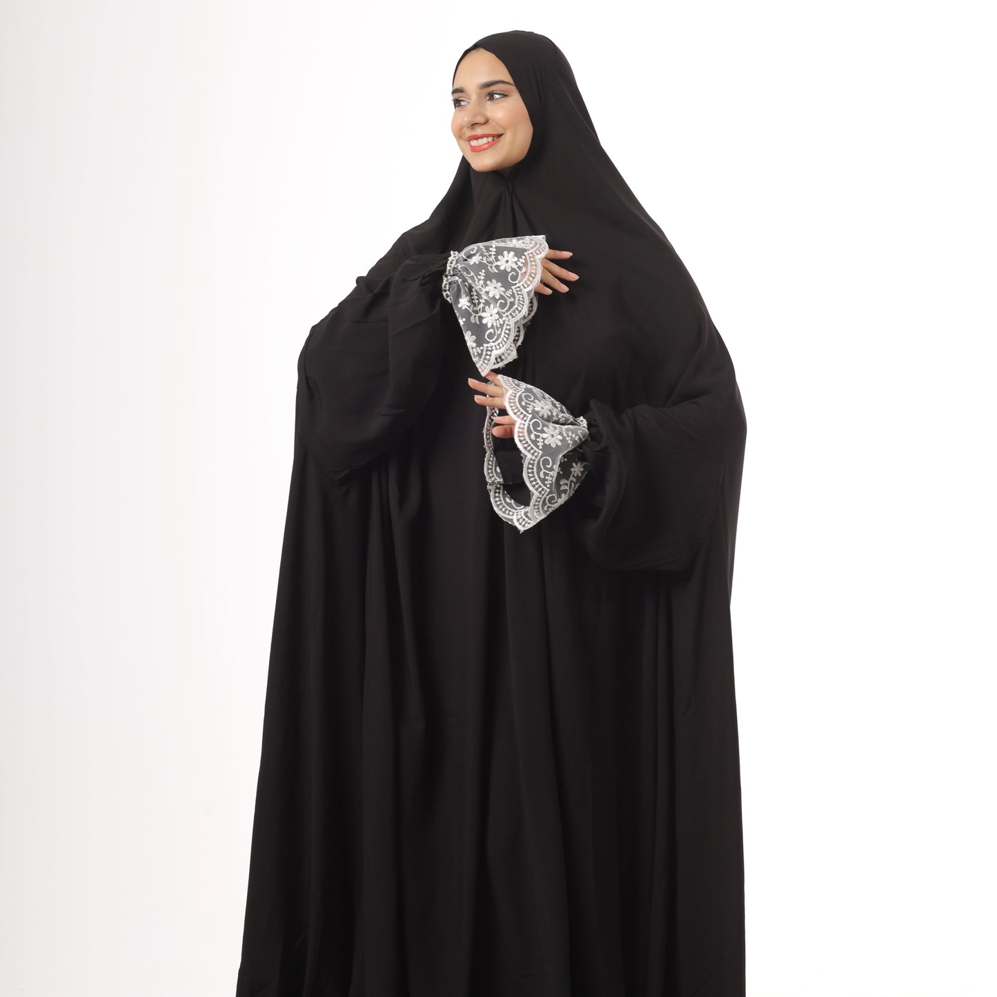 Women's Black Prayer Dress | Black Prayer Dress | Nouryhub