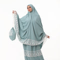 Prayer Dress Two Pieces Dantel Mint