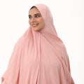 Prayer Dress Dantel Pink - Noury Hub