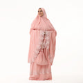 Prayer Dress Dantel Pink - Noury Hub