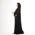 Prayer Dress One Piece With Headscarf Black - Noury Hub