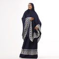 Prayer Dress Two Pieces Dantel Navy Blue - Noury Hub